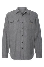 Load image into Gallery viewer, CS-Elite Mens Solid Flannel Shirt