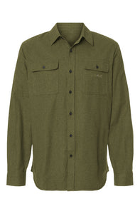 CS-Elite Mens Solid Flannel Shirt