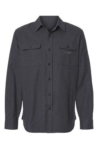 CS-Elite Mens Solid Flannel Shirt