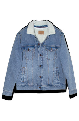 CS Elite Unisex Sherpa Lined Denim Jacket