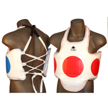 Load image into Gallery viewer, Pine Tree Sang Moo Sa Martial Arts, Taekwondo, Reversible Chest Guard Dot- Medium