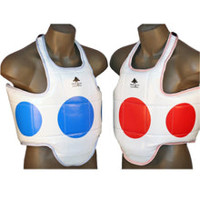 Load image into Gallery viewer, Pine Tree Sang Moo Sa Martial Arts, Taekwondo, Reversible Chest Guard Dot- Medium