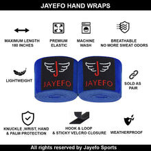 Load image into Gallery viewer, Jayefo BOXING MMA HANDWRAPS (BLUE)