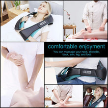 Load image into Gallery viewer, Mo Cuishle Shiatsu Back Shoulder and Neck Massager with Heat, Electric Deep Tissue 4D Kneading Massage, Best Gifts for Women Men Mom Dad