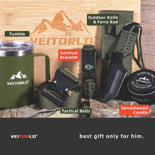 Load image into Gallery viewer, Veitorld Gifts Box for Men, Gifts Set for Man, Cool Birthday Gifts for Him Brother Guys Boyfriend Husband from Wife, Unique Father Day Dad Gifts from Daughter Son, Outdoor Camping Presents