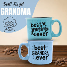 Load image into Gallery viewer, Papa Bear 15 oz Coffee Mug for Dad, Father, Grandpa, Husband - Unique Fun Gifts for Men, Father&#39;s Day, Christmas (Best Grandpa Ever Blue)