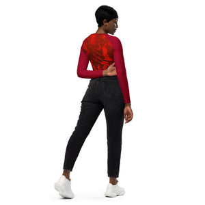 CS Imperial Recycled long-sleeve crop top