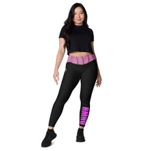 Load image into Gallery viewer, TC RMNU Pink Crossover leggings with pockets