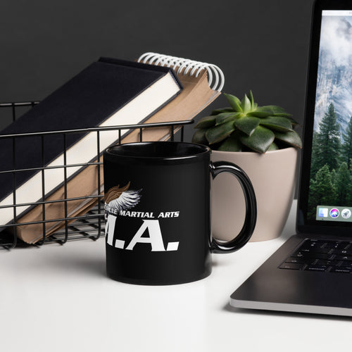 FCMA Black Glossy Mug