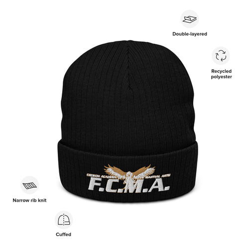 FCMA Ribbed knit beanie