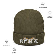 Load image into Gallery viewer, FCMA Ribbed knit beanie