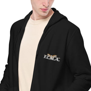 Academy Unisex basic zip hoodie