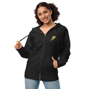 CS Unisex fleece zip up hoodie
