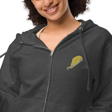 Load image into Gallery viewer, CS Unisex fleece zip up hoodie